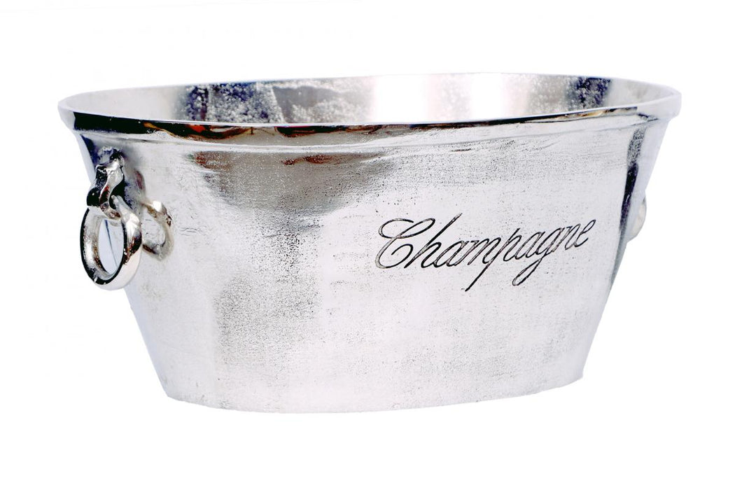 Champagne Cooler with Ring Handle