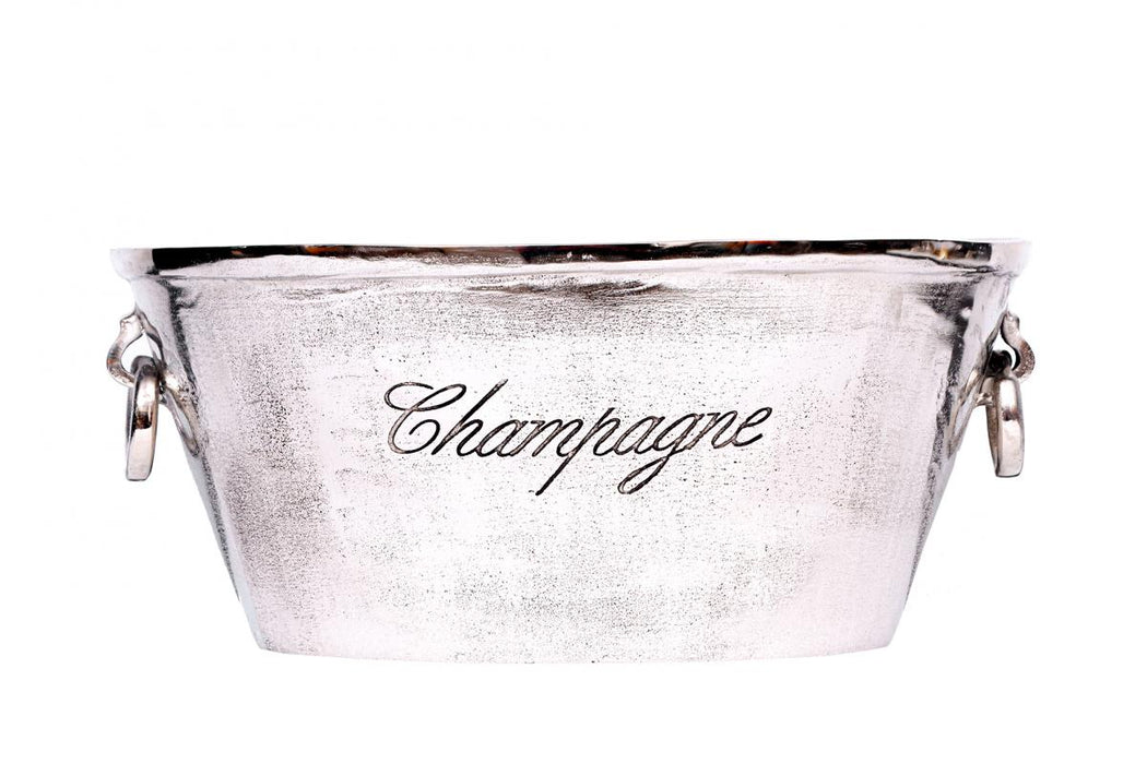 Champagne Cooler with Ring Handle