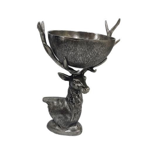 Deer with Bowl H62cm