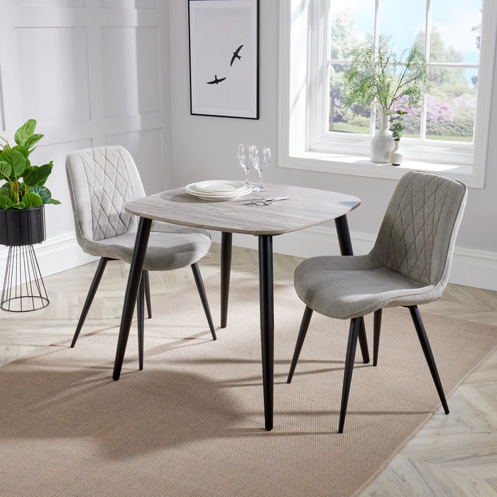 Aspen Small Dining Set (Fabric Chair)