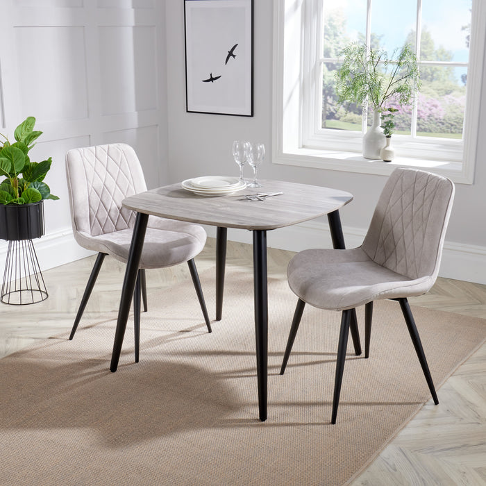 Aspen Small Dining Set (Fabric Chair)