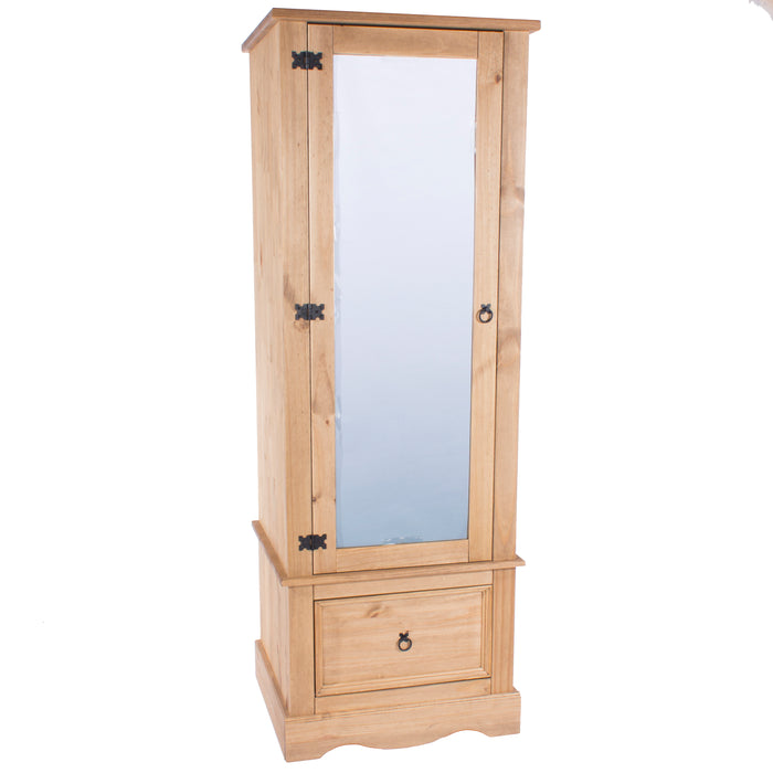 Corona armoire with mirrored door