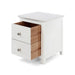 Nairn 2 drawer bedside cabinet