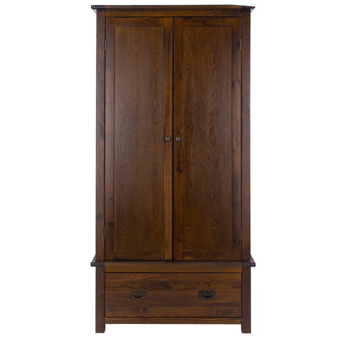 Boston 2 door, 1 drawer wardrobe