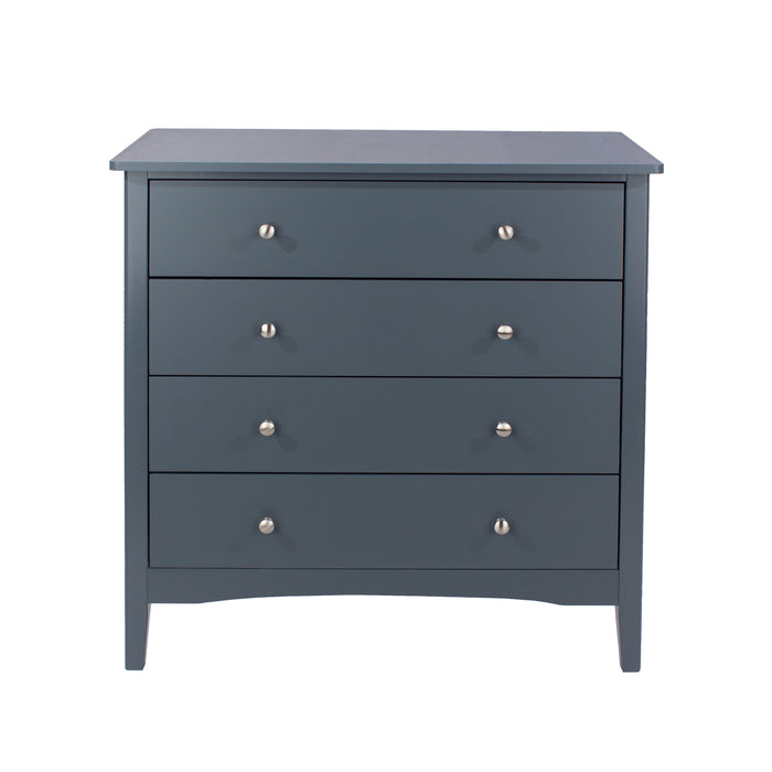 Como Blue 4 drawer chest