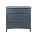 Como Blue 4 drawer chest