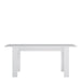 Fribo extending dining table 140-180cm in White