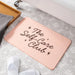 Self Care Club Pink Stone Non Slip Bath Mat