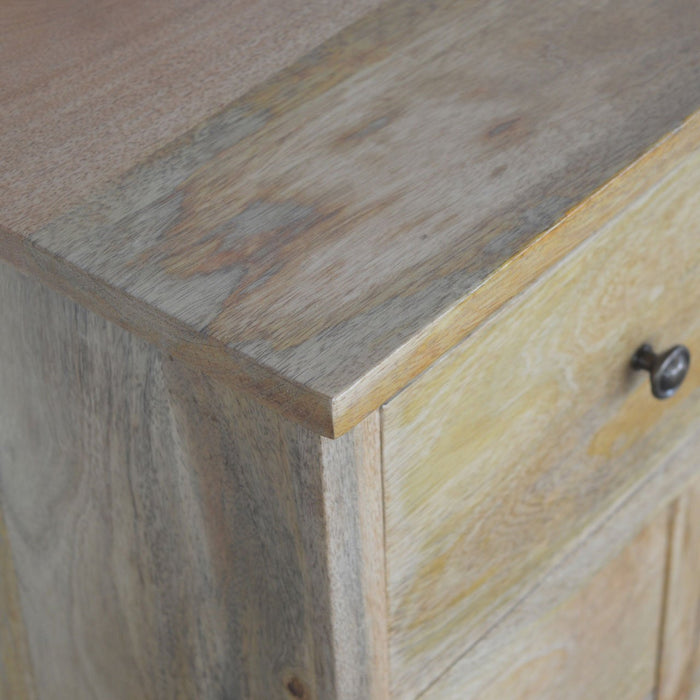 Oak-ish Solid Wood 8 Drawer Chest