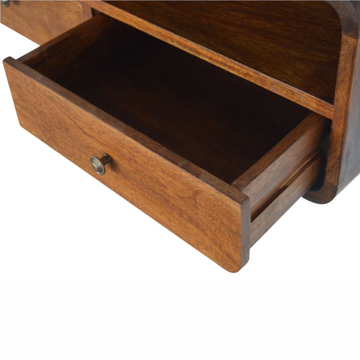 Wall Mounted 2 Drawer Console Table