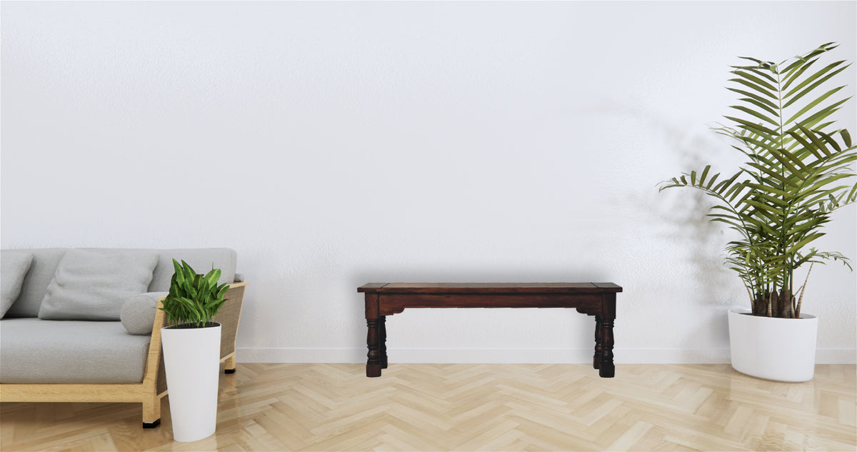 Mini Oak-ish Curved Bedside with Lower Slot