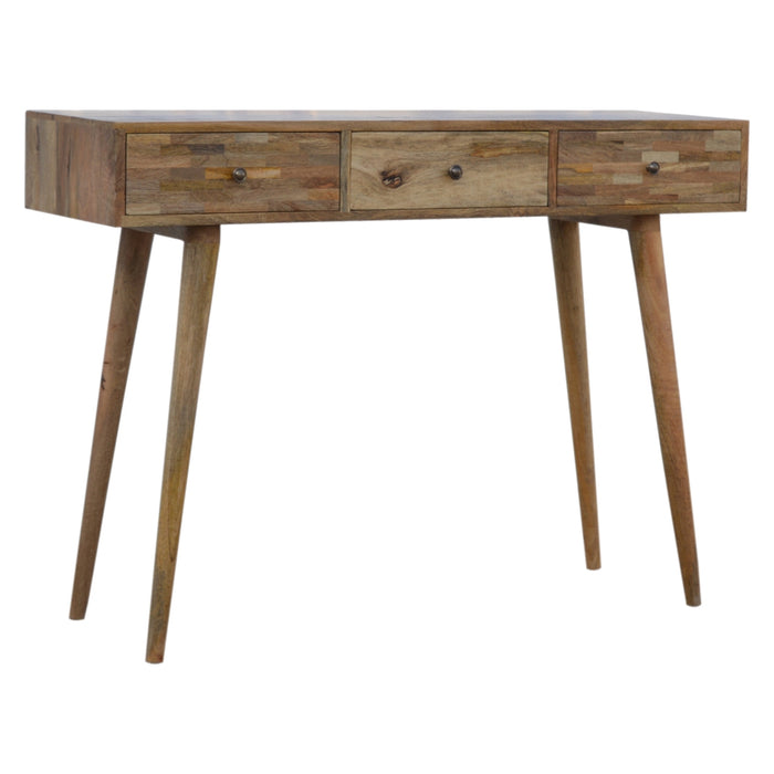 Patchwork Patterned Console Table